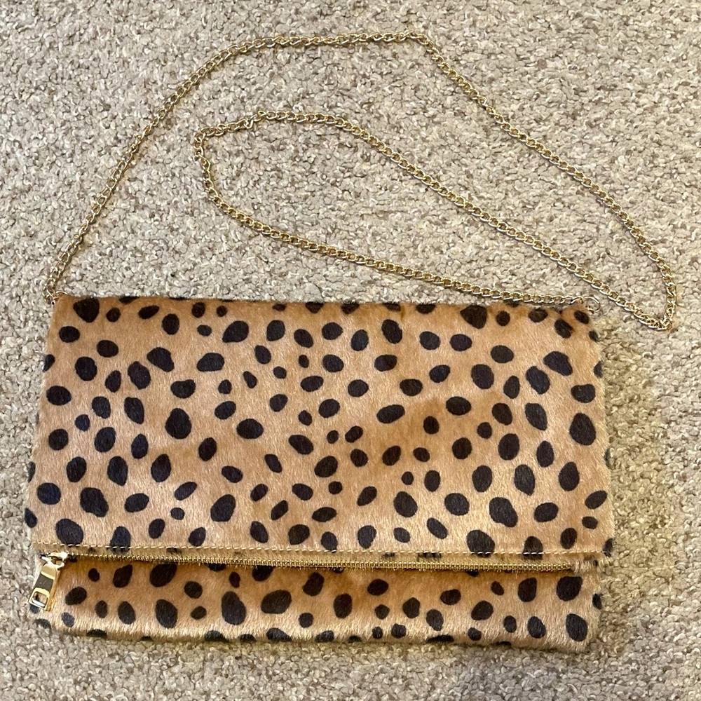 Leopard Crossbody/Clutch